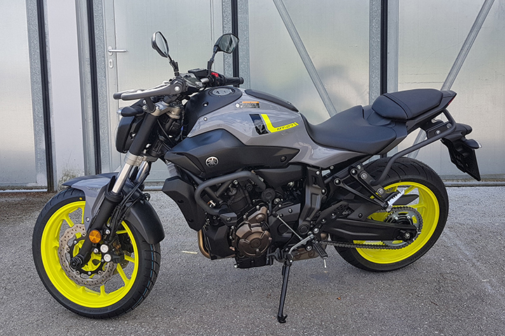 Fahrschule Pressbaum Furhpark Yamaha MT07